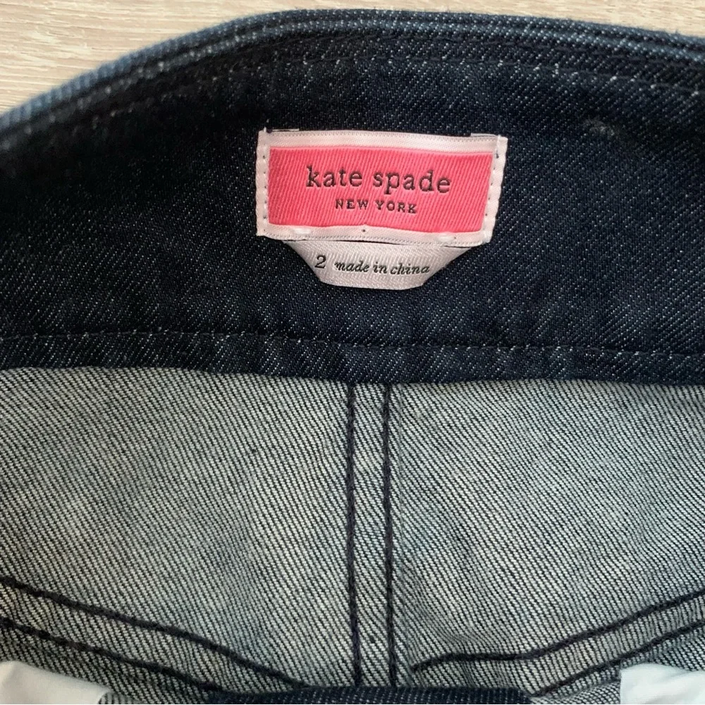 kate spade denim mini skirt size 2 - Picture 9 of 14